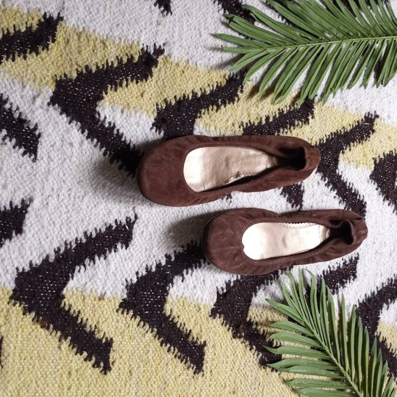 J. Crew Suede Made In Italy Flats Size 81/2 - Picture 3 of 10